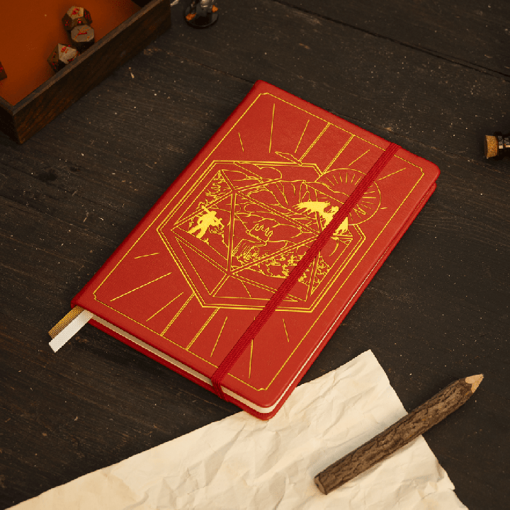 GlassStaff - DnD 5e Player Journal - Red