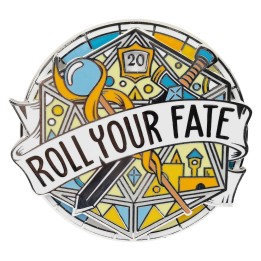 GlassStaff - Pin - Roll Your Fate Spinner