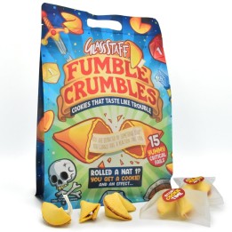 GlassStaff - Fumble Crumbles - Critical Fail Cookies - Bag of 15